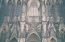 Klick: Ausschnitt aus der Westfassade 126kB