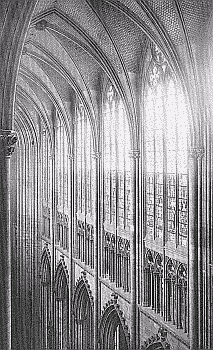 Köln, Dom, Langchor bis 1300;
Klick: Bild 434kB: Köln, Dom, Langchor (SW-Foto)