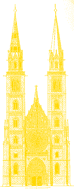 N&uuml;rnberg, St. Lorenz, Ma&szlig;stab 1:500