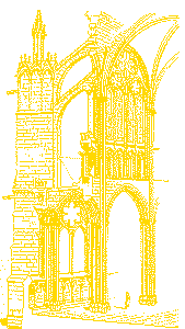 Saint-Denis, Abteikirche, Langhaus nach 1145;
Klick: Bild 696kB: Lichtzone des Nördlichen Querhauses (und Chor)