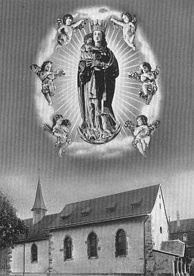 Klosterkirche und Gnadenbild;
Bild aus dem folgenden Buch
