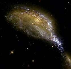 Galaxienkollision in NGC 6745