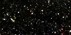 Eine Supernova, die vor 10 Mrd. Jahren stattfand