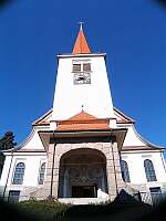 Klick: Ostansicht, Eingang, Turm 259kB
