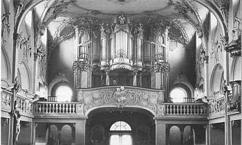 Vorgängerorgel 1923 - 1954
