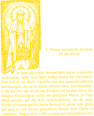 Grafik aus dem vorigen Band:
Maria als Mutter der Kirche